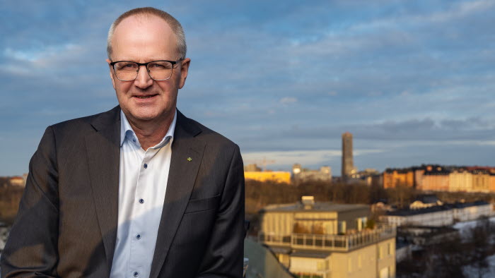 STOCKHOLM 2022-02-02 Palle Borgström, LRF's förbundsordförande sedan maj 2017. Foto: Mikael Sjöberg