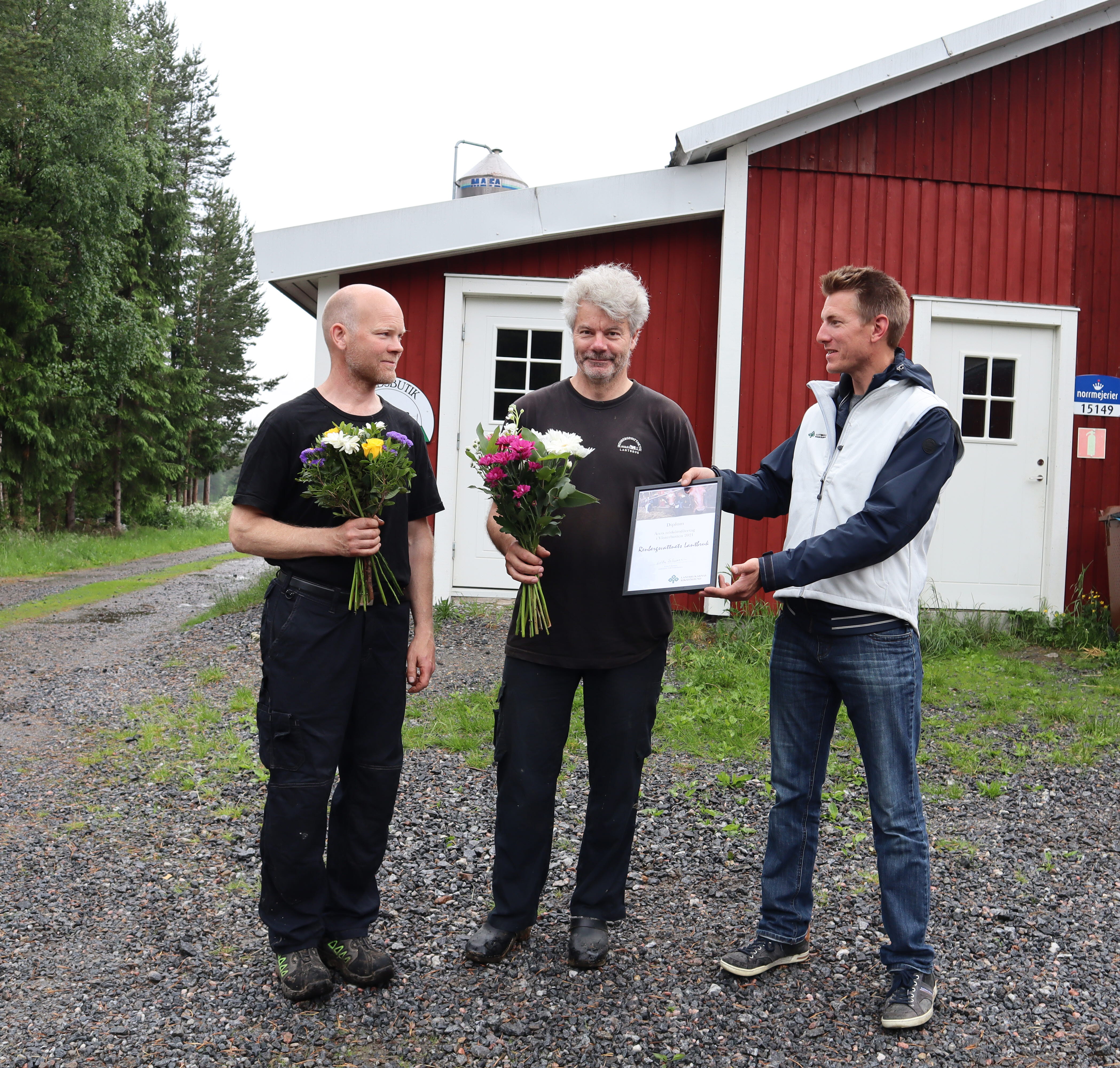 Renbergsvattnets Lantbruk årets nötköttsföretag i Västerbotten 2021