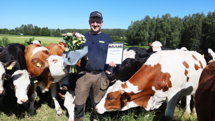 Årets nötköttsföretag 2021 Norrbotten Nils-Olof Rehnman Blomfeldstgården
