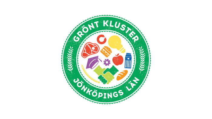 Logo Grönt kluster_liten, LRF Jönköpings län