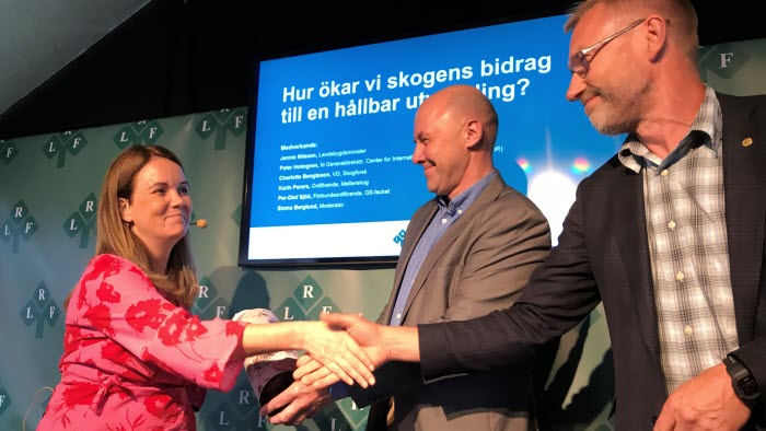 Landsbygdsminister Jennie Nilsson Besokte Falkoping Lrf